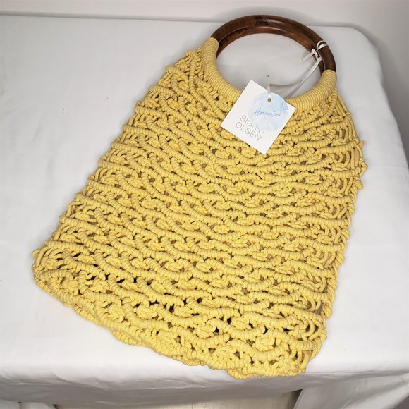 NWT Sigrid Olsen Handcrafted Woven Handbag - Picture 5 of 5